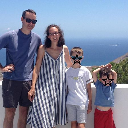 Deltami Santorini Leilighet Pýrgos Eksteriør bilde