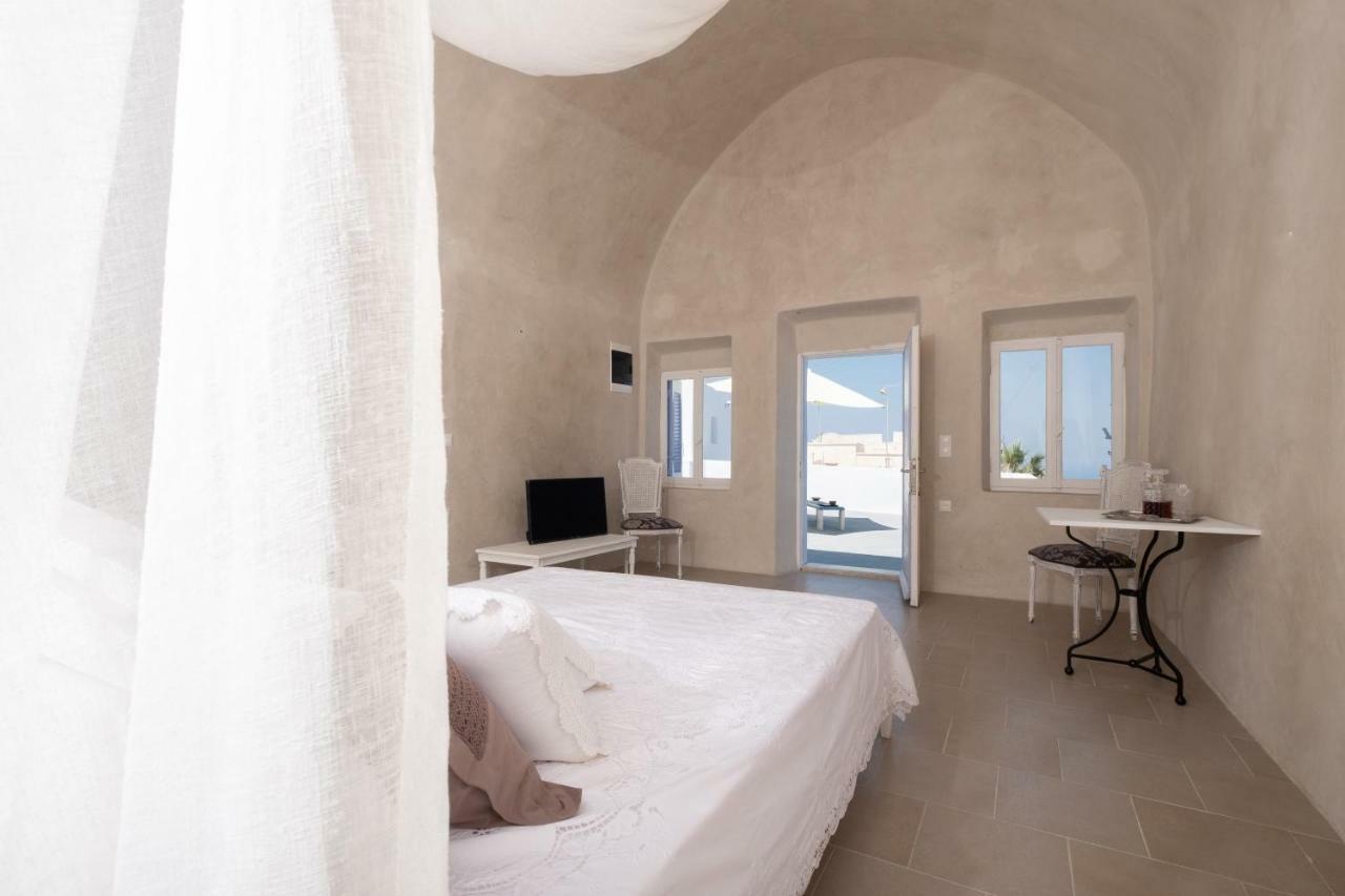 Deltami Santorini Leilighet Pýrgos Eksteriør bilde